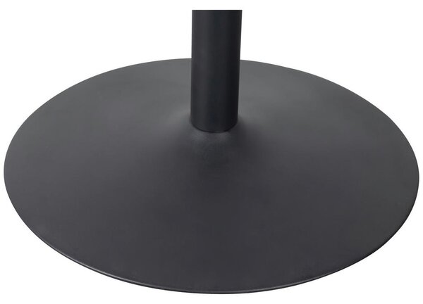 XXXL Jedilna Miza Bjorn, Črna, Ø 87cm
