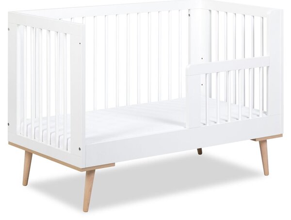 Bela ograja za posteljico TULCO 60 x 120 cm