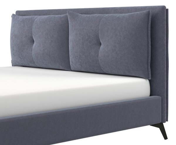 Bessagi Home Oblazinjena Postelja Sleepy, 180x200, Siva