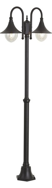 Klasična zunanja svetilka črna 200cm IP44 - Daphne