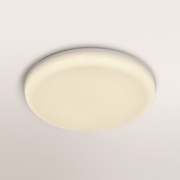 OSRAM LED vgradna svetilka SLIM, Ø 17 cm, bela, kovinska, 3.000 K, Bela, Dnevna soba / jedilnica, Kovina, Vgradne svetilke okrogle