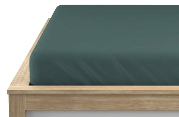 Jersey rjuha temno zelena 90 x 200 cm