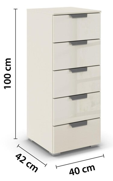 KOMODA, barve šampanjca