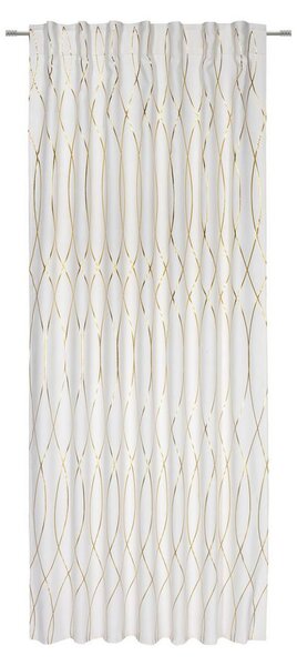 Modern Living Zatemnitvena Zavesa Glamour, Bela, Zlata, Ca. 140/245 Cm