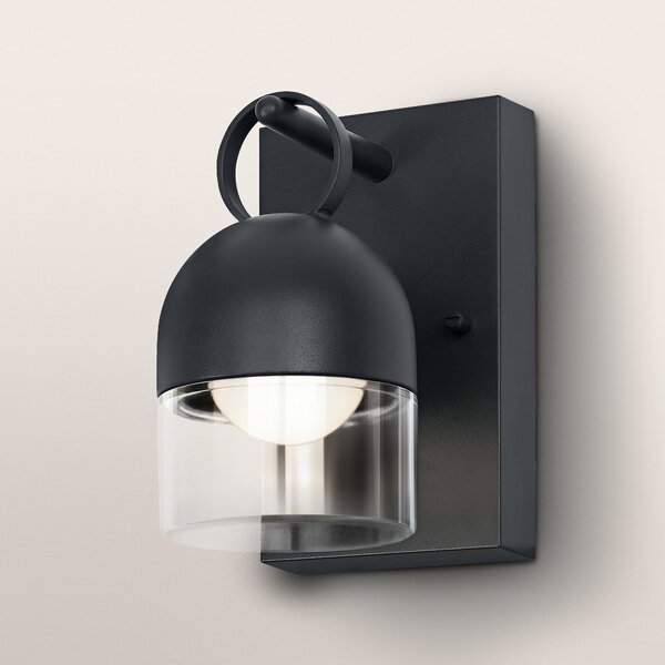 OSRAM LED-stenna svetilka za zunanjo uporabo ENDURA CLASSIC COWBELL, siva, IP65, Siva, Aluminij, Sodobni, Svetilka
