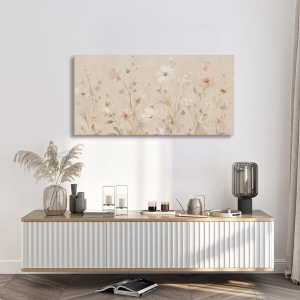 Slika nežen cvetlični dotik
