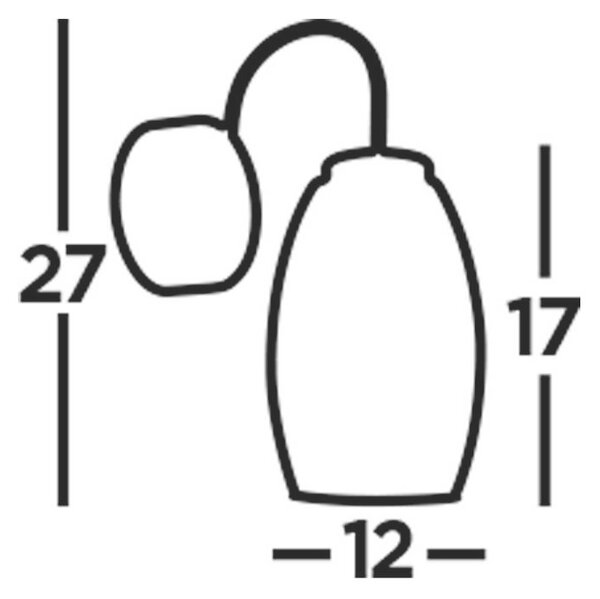STENSKA LED-SVETILKA Cyclone 414 lm 3000 K 230 V