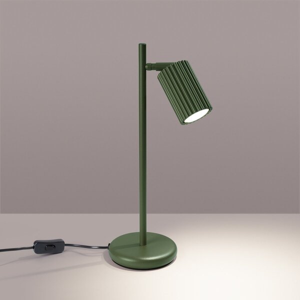 Zelena namizna svetilka (višina 43 cm) Gleam – Sollux