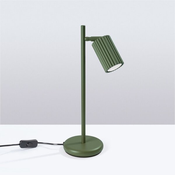 Zelena namizna svetilka (višina 43 cm) Gleam – Sollux