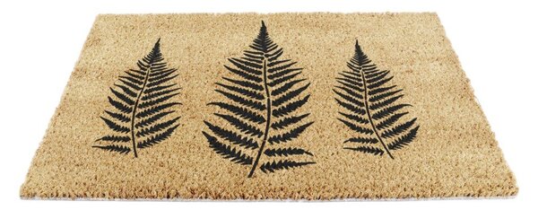 Predpražnik iz kokosovih vlaken 40x60 cm Fern Leaf – Artsy Doormats