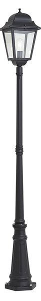 Klasična zunanja svetilka črna 220cm IP44 - Big