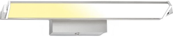 Brilo - LED Zatemnitvena stenska svetilka LED/15W/230V 2700-4000K srebrna