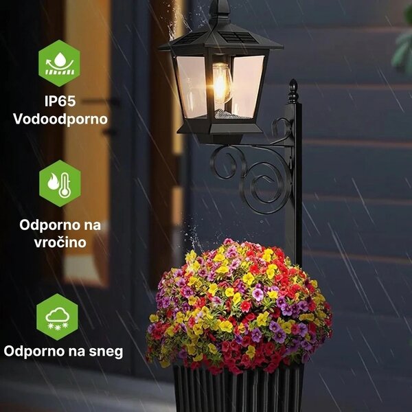Bloomlamp™ Cvetlični Lonec S Solarno Svetilko