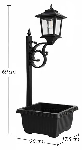 Bloomlamp™ Cvetlični Lonec S Solarno Svetilko