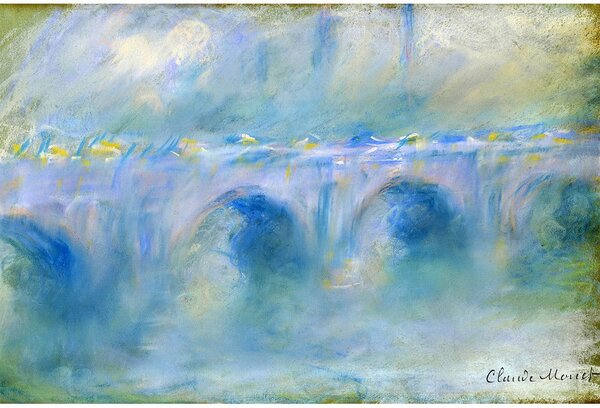 Reprodukcija slike Claude Monet - Le Pont de Waterloo, 90 x 60 cm