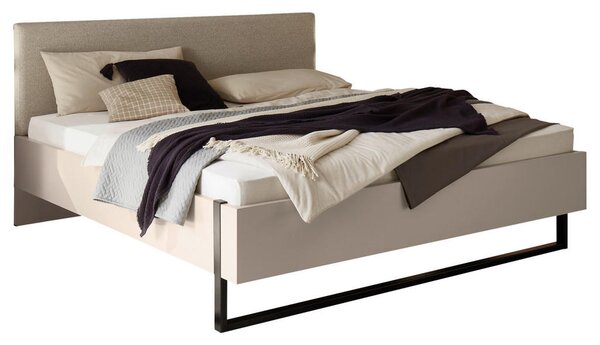 POSTELJA 180 cm x 200 cm , tekstil, leseni material kašmir