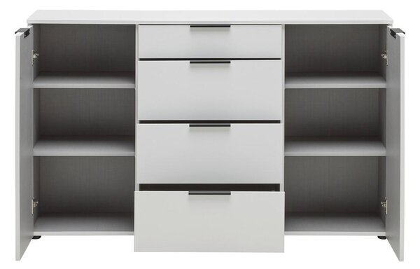 Premium Living Komoda Level 36 Black A, Bela