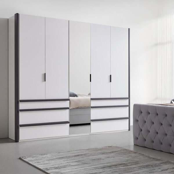 Premium Living Omara Za Oblačila Oxford, Bela