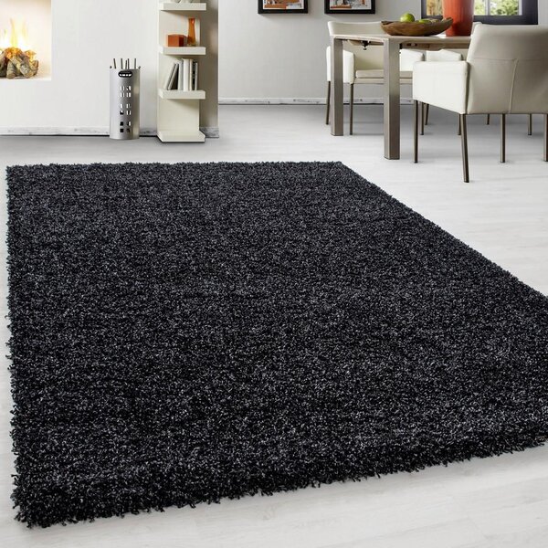 Novel Preproga Z Visokim Florom Life, Antracit, 80x150cm