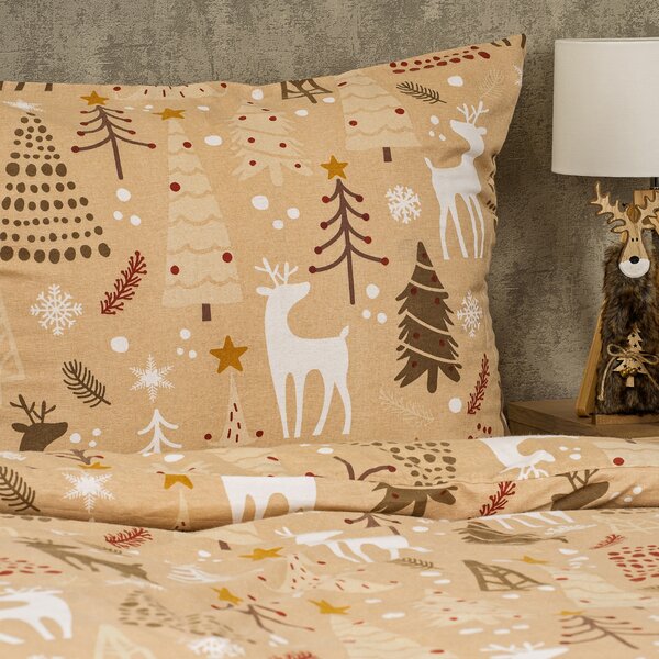 4Home Flanelno posteljno perilo Festive , 140 x200 cm, 70 x 90 cm, 140 x 200 cm, 70 x 90 cm