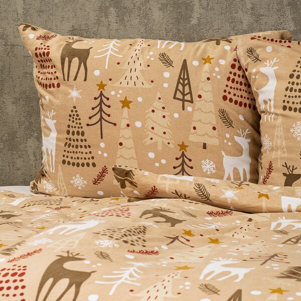 4Home Flanelno posteljno perilo Festive , 140 x200 cm, 70 x 90 cm, 140 x 200 cm, 70 x 90 cm