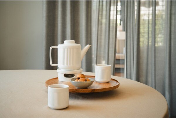 Bel porcelanast čajnik s cedilom 1,2 l Skagen – Bredemeijer