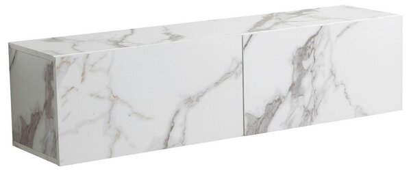 MID.YOU Nizka Omarica Marble, Bela