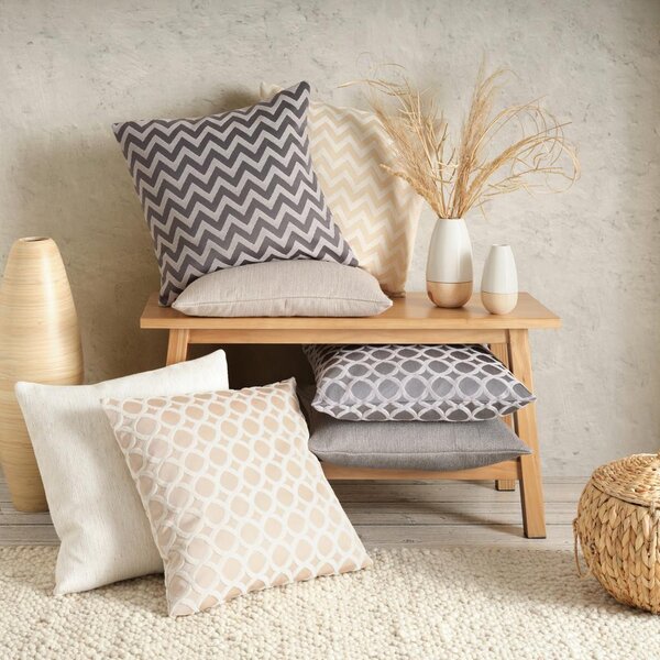 Premium Living Prevleka Za Blazino Circle, Naravna, Ca. 50/50 Cm