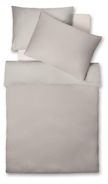 POSTELJNINA 140/200 cm flanela svetlo roza