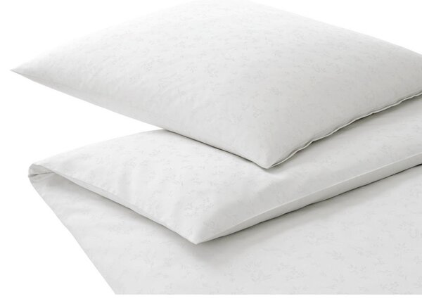 POSTELJNINA DELIGHT 140/200 cm žakar bela