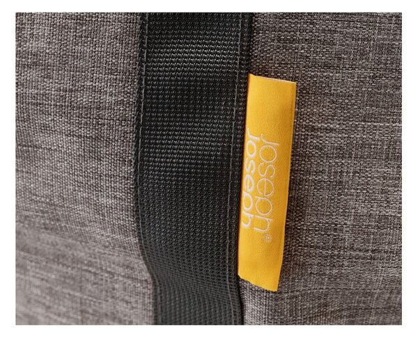 Siv tekstilni zložljiv koš za perilo 55 l Hold-All Max – Joseph Joseph