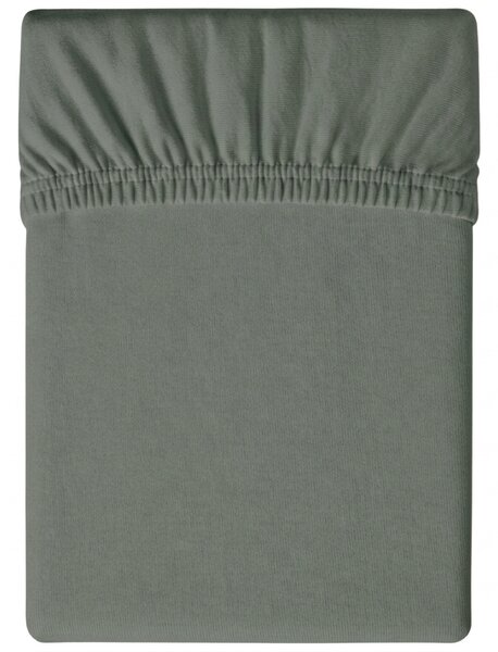 Jersey rjuha temno zelena 180 x 200 cm