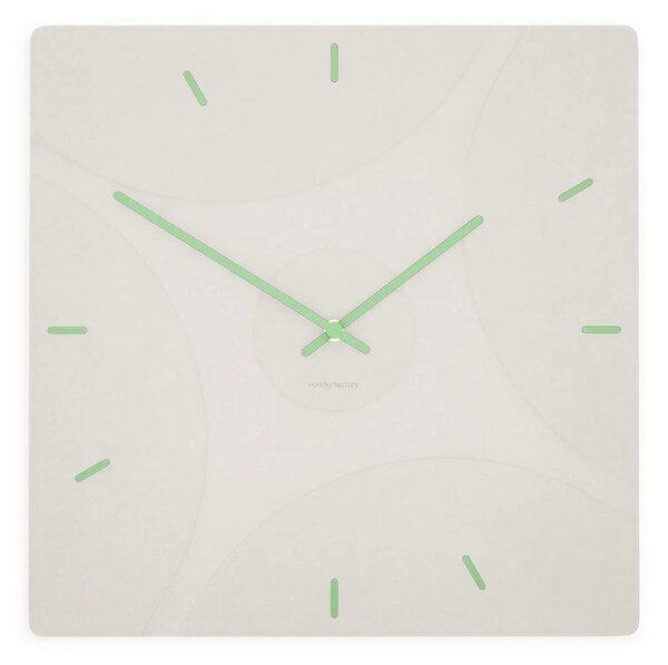 Stenska ura Luxhora Quadriva White 11 barv