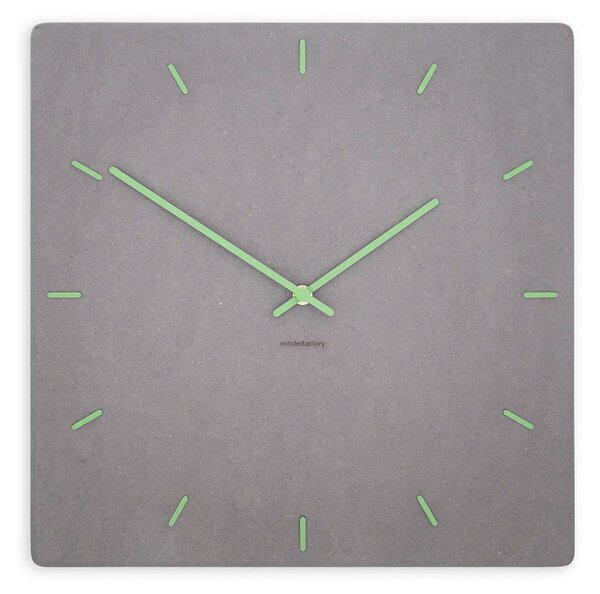 Stenska ura Luxhora Pura Square Light Grey 11 barv