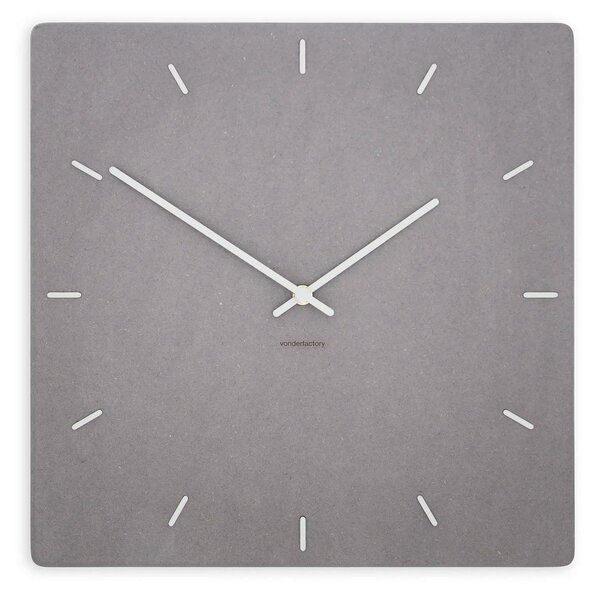 Stenska ura Luxhora Pura Square Light Grey 11 barv