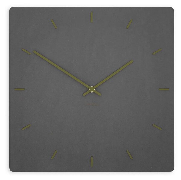 Stenska ura Luxhora Pura Square Black 11 barv