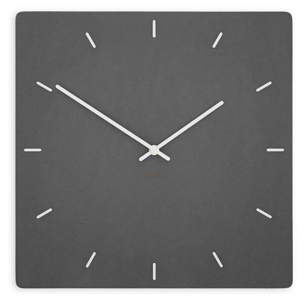 Stenska ura Luxhora Pura Square Black 11 barv