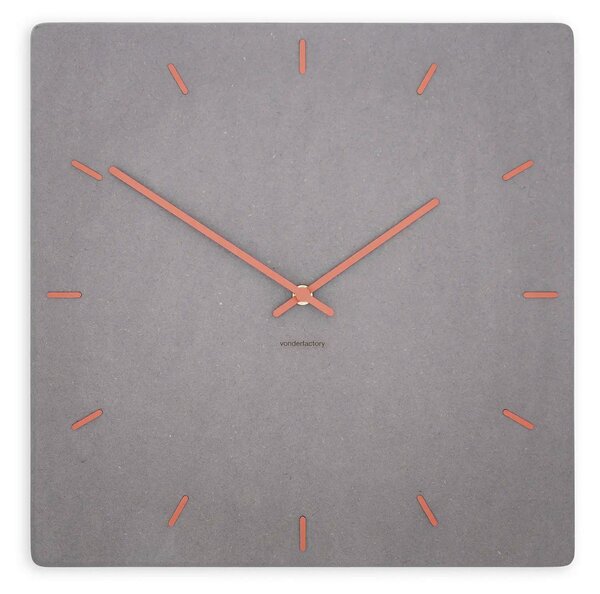 Stenska ura Luxhora Pura Square Light Grey 11 barv