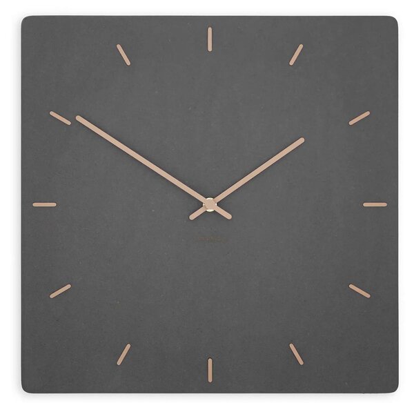 Stenska ura Luxhora Pura Square Black 11 barv