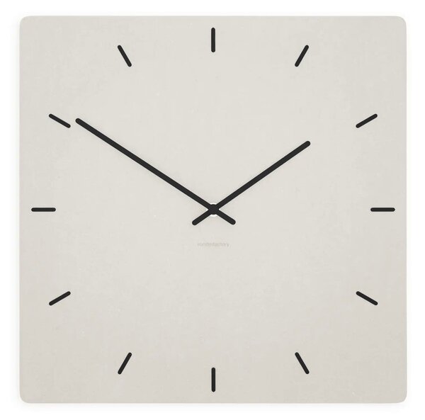 Stenska ura Luxhora Pura Square White 11 barv