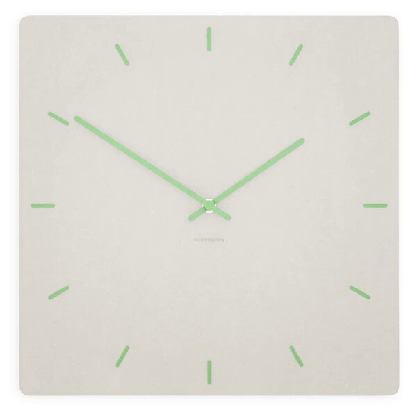Stenska ura Luxhora Pura Square White 11 barv