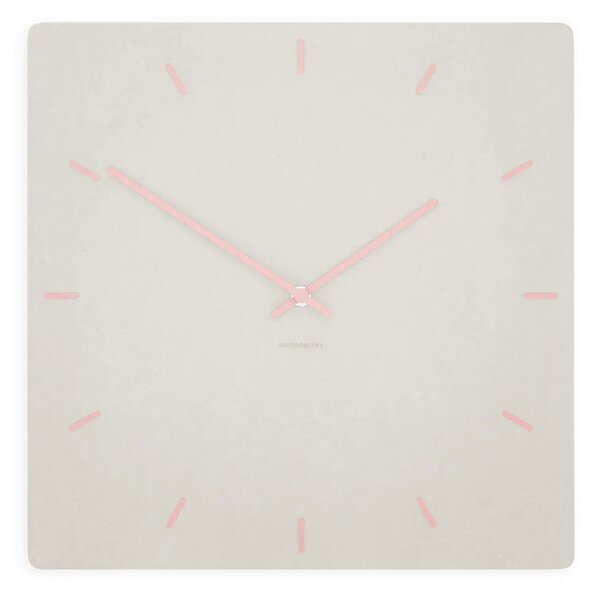 Stenska ura Luxhora Pura Square White 11 barv