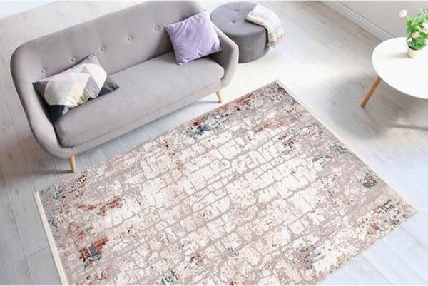VINTAGE PREPROGA 160/230 cm siva, roza