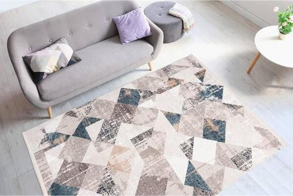 VINTAGE PREPROGA 80/150 cm modra, siva