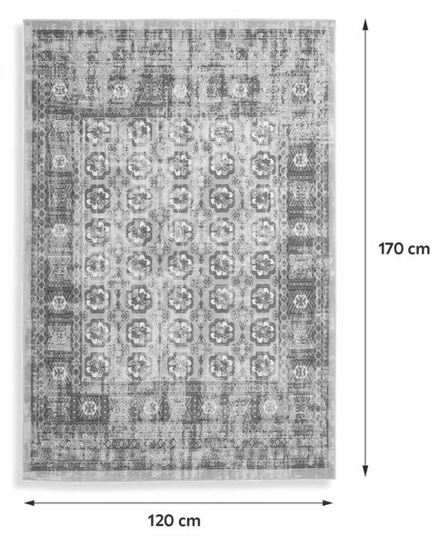 VINTAGE PREPROGA 120/170 cm rdeča