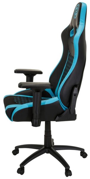 MID.YOU Gaming Stol Gamebreaker Sx 04, Črna, Turkizna