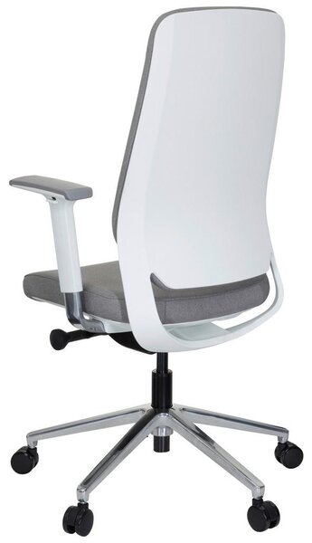 MID.YOU Pisarniški Stol Chiaro T4 White, Siva