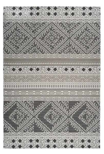 PREPROGA ZA ZUNANJO UPORABO Yoga 120/170 cm krem barve, rjavosiva