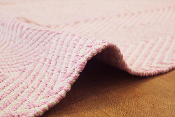 RAVNO TKANA PREPROGA Aperitif 510 Pink 80/150 cm tkano pink