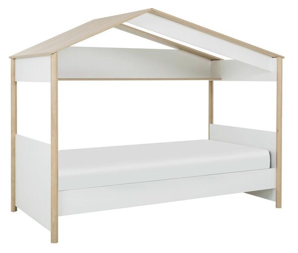 Mömax Postelja Matis, Bela, Barva Kostanja, 90x200